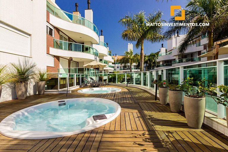 121-D Boulevard - 50m do mar & Frente Avenida - Com Jacuzzi