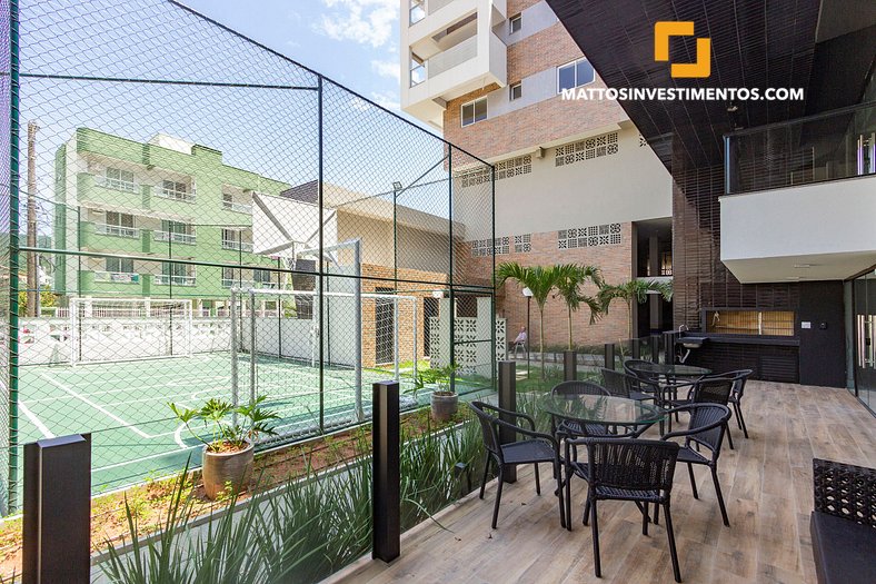 407-B Terrazo Club - Apartamento em Bombas com piscina